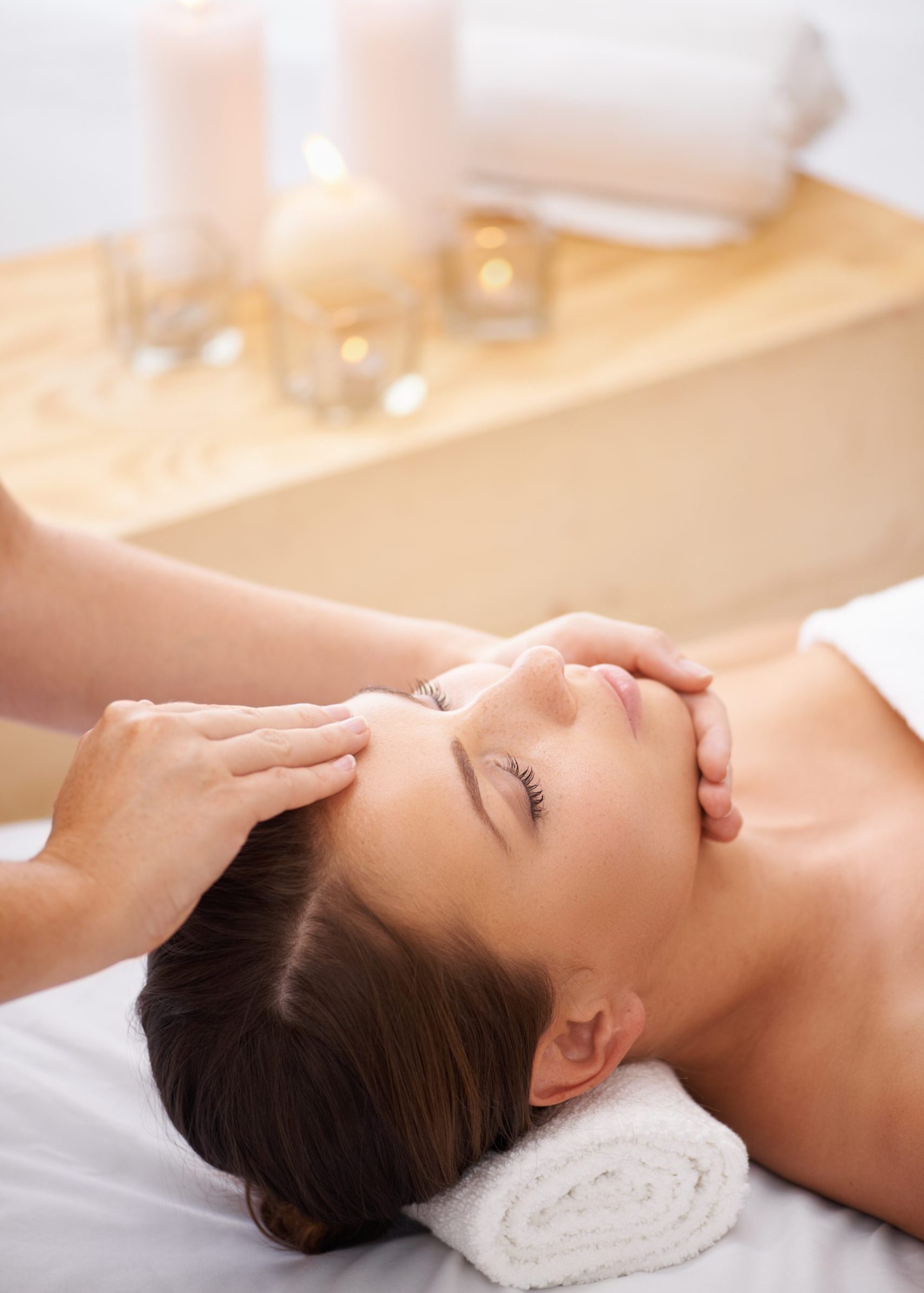 Woman receiving holistic medicine in Alpharetta